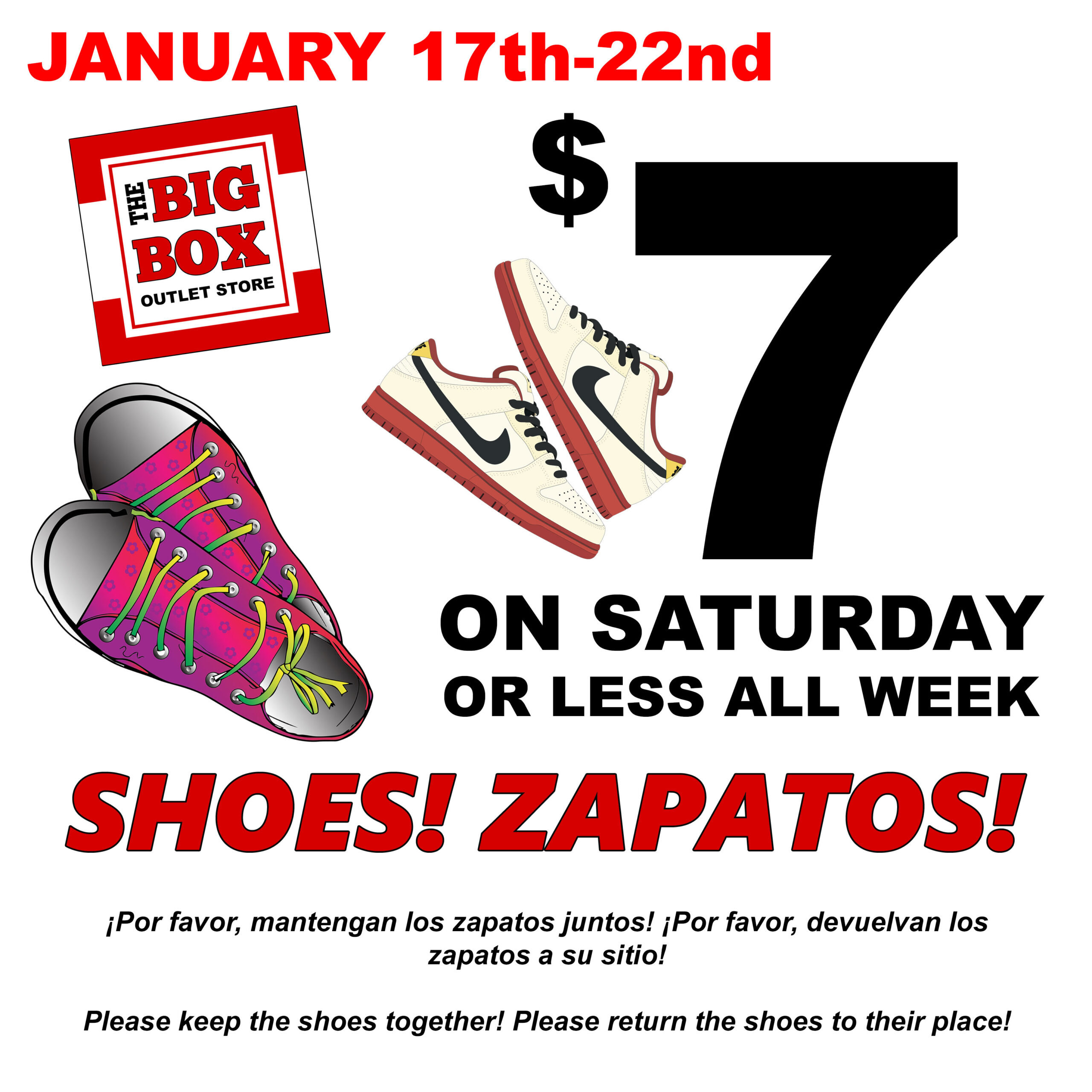 IDAHO’S BIGGEST SHOE SALE!